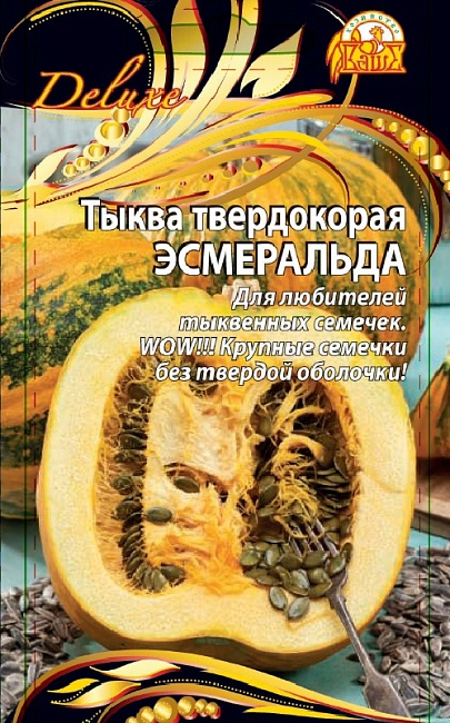 Тыква твердокорая Эсмеральда (Селекция "ВХ") 2 гр. цв.п.